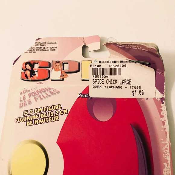 Vintage 1998 Posh  Spice Girls 6 Inch Tall Action Figure Doll Victoria Damaged - Picture 3 of 16